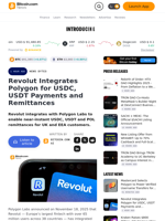 Revolut Integrates Polygon for USDC, USDT Payments and Remittances – News Bytes Bitcoin News
