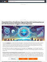 Chainlink Price Prediction Signals Bearish Continuation as $17.50 Resistance Triggers Fresh Rejection - Brave New Coin