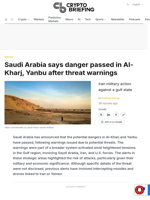 Saudi Arabia says danger passed in Al-Kharj, Yanbu after threat warnings