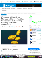 JPMorgan Will Actively Manage a Bitcoin Fund for Customers, Outsourcing Custody to NYDIG ⋆ ZyCrypto