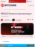99Bitcoins' Q2 State of Crypto Market Report