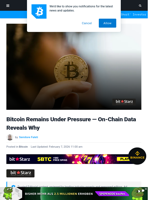 Bitcoin Remains Under Pressure — On-Chain Data Reveals Why | Bitcoinist.com