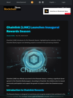Chainlink (LINK) Launches Inaugural Rewards Season - Blockchain.News