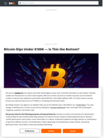 Bitcoin Dips Under $100K — Is This the Bottom? - Brave New Coin