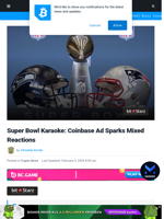 Super Bowl Karaoke: Coinbase Brings Backstreet Boys Song In Bold Nostalgia Bet