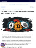 The Next Utility Crypto with the Potential for 100x Growth in 2025