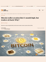 Bitcoin wallet creation hits 6-month high, but traders sit back: Why? - AMBCrypto