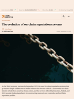 The evolution of on-chain reputation systems - AMBCrypto