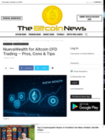NuevaWealth for Altcoin CFD Trading – Pros, Cons & Tips