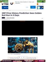 XRP Price History Prediction Sees Golden Bull Run in 5 Days