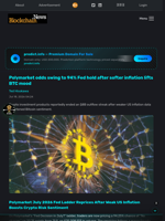 Polymarket odds swing to 94% Fed hold after softer inflation lifts BTC mood - Blockchain.News