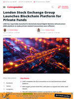 LSEG Debuts Blockchain Fund Platform with Microsoft