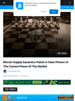 Bitcoin Supply Dynamics Paints A Clear Picture of The Current Phase Of The Market | Bitcoinist.com