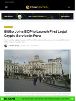 BitGo Joins BCP to Launch First Legal Crypto Service in Peru - CoinCentral