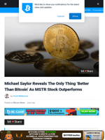 Michael Saylor Reveals The Only Thing ‘Better Than Bitcoin’ As MSTR Stock Outperforms | Bitcoinist.com