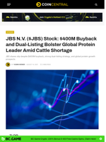 JBS N.V. ($JBS) Stock: $400M Buyback and Dual-Listing Bolster Global Protein Leader Amid Cattle Shortage
