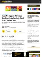 These Are Ripple’s (XRP) Most Significant Price Levels to
Watch Before the Next Move