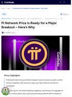 Pi Network Price Is Ready for a Major Breakout - Here’s Why