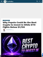Why Pepeto Could Be the Best Crypto to Invest In While ETH Fights Below $1,700 - TechBullion
