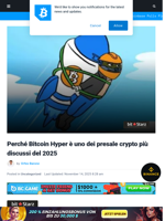 Perché Bitcoin Hyper è uno dei presale crypto più discussi del 2025 | Bitcoinist.com