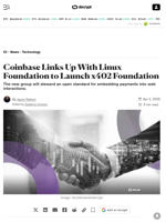 Coinbase Links Up With Linux Foundation to Launch x402 Foundation - Decrypt