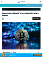 Bitcoin Bulls In Cloud 9? Analyst Identifies Where Risk Lies