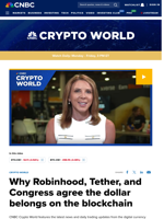 Why Robinhood, Tether, and Congress agree the dollar belongs on the blockchain