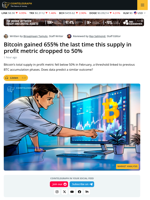 Bitcoin Profitability Near 50% Mirrors Previous Market Bottoms