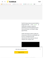 PayPal Ventures Invests in Stable to Expand PYUSD Reach