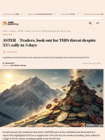 ASTER - Traders, look out for THIS threat despite 53% rally in 3 days - AMBCrypto