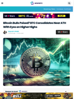 Bitcoin Bulls Poised? BTC Consolidates Near ATH With Eyes on Higher Highs