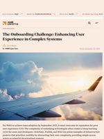 The Onboarding Challenge: Enhancing User Experience in Complex Systems - AMBCrypto