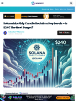 Solana Monthly Candle Reclaims Key Levels – Is $240 The Next Target?