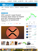 XRP Lawsuit: Legal Expert Outlines Next Steps for Ripple and SEC following Judge’s Rejection of Settlement ⋆ ZyCrypto