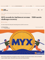 MYX records its 2nd lowest revenue – THIS metric challenges recovery - AMBCrypto