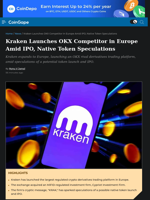 Kraken Launches Europe's Largest Regulated Crypto Derivatives Platform