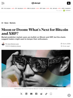 Moon or Doom: What's Next for Bitcoin and XRP? - Decrypt