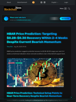 HBAR Price Prediction: Targeting $0.28-$0.30 Recovery Within 2-4 Weeks Despite Current Bearish Momentum - Blockchain.News