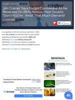 Jim Cramer Says Forget CoreWeave As He Reverses On IREN, Nebius: Past Doubts 'Don't Matter,' Amid 'That Much Demand' - CoreWeave (NASDAQ:CRWV), Dell Technologies (NYSE:DELL) - Benzinga