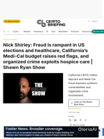 Nick Shirley: Fraud is rampant in US elections and healthcare, California's Medi-Cal budget raises red flags, and organized crime exploits hospice care | Shawn Ryan Show