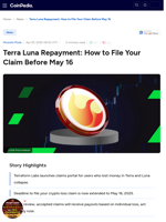 Terra Luna Repayment: How to File Your Claim Before May 16