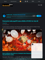 Polymarket odds peg BTC above $52K at 99.95% for July 20 - Blockchain.News