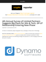 4th Annual Survey of Limited Partners Suggests Big Plans for Alts & Tech, GP-LP Relationship Entering New Phase