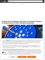 Cardano Price Prediction: ADA Tests Critical $0.27 Support as Analysts Warn of $0.22 Liquidity Sweep Risk - Brave New Coin