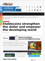 Stablecoins strengthen the dollar and empower the developing world - The Crypto News Wire