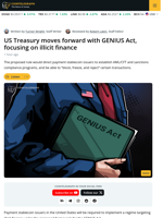 US Treasury Moves Forward with GENIUS Act, Focusing on Illicit Finance
