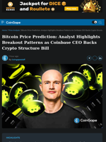 Bitcoin Price Prediction: Analyst Highlights Breakout Patterns