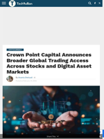 Crown Point Capital Announces Broader Global Trading Access Across Stocks and Digital Asset Markets - TechBullion