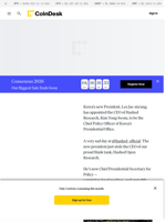 Korea Crypto News: Hashed Research CEO Appointed Chief Policy Officer at Presidential Office 