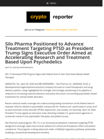 Silo Pharma Positioned to Advance Treatment Targeting PTSD as President Trump Signs Executive Order Aimed at Accelerating Research and Treatment Based Upon Psychedelics